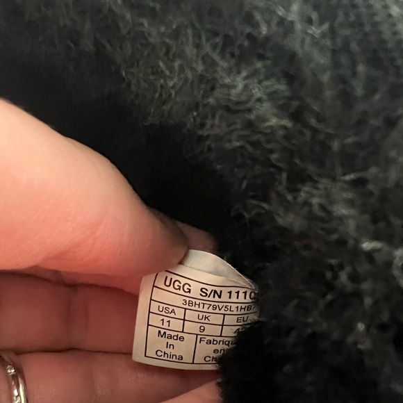 Black UGG boots in size 11 - Picture 5 of 5